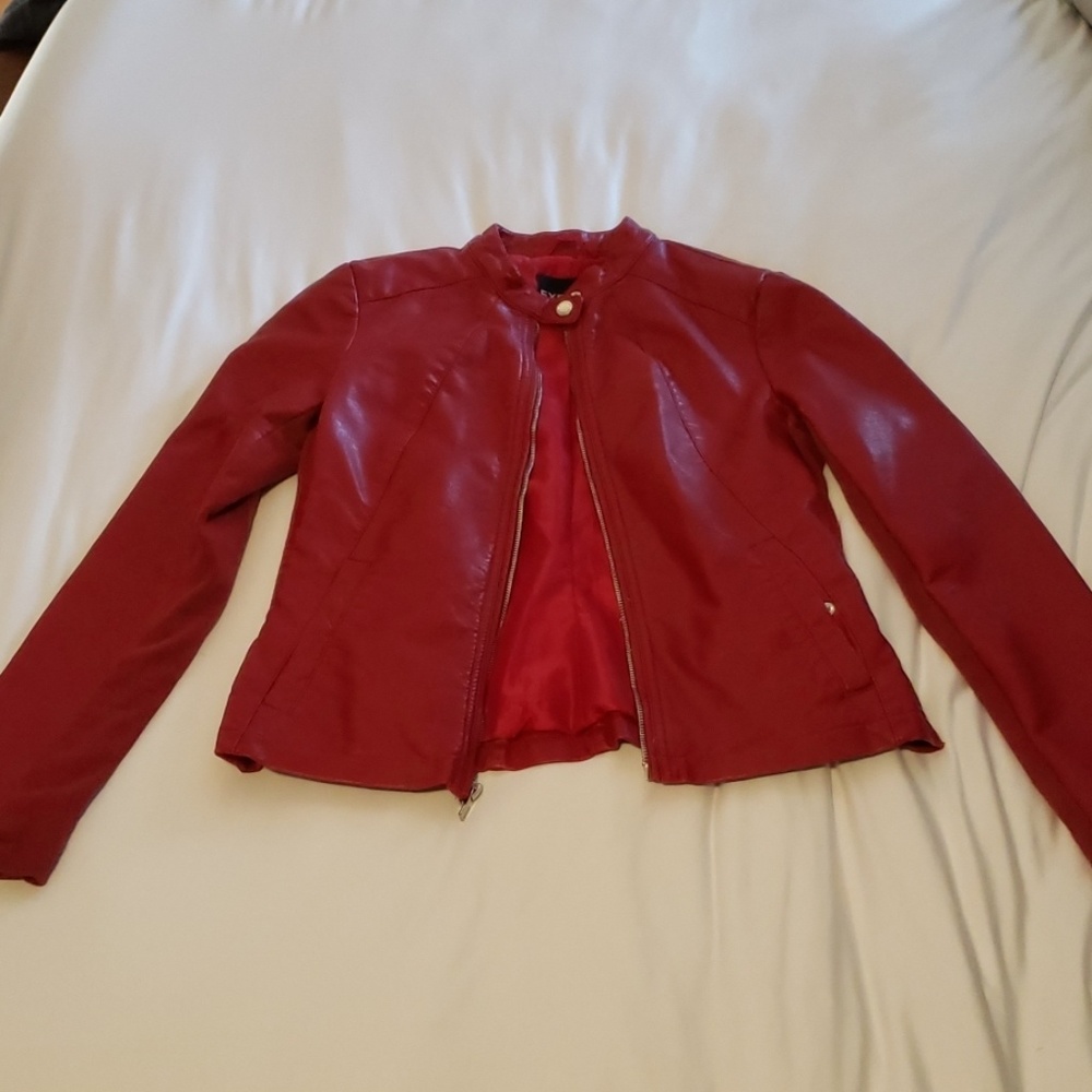 Leather jacket